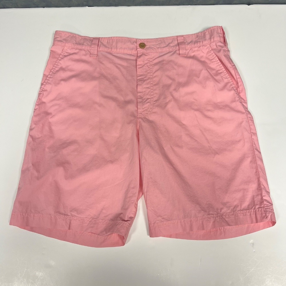 IZOD Saltwater Pink Shorts Casual Chino Golf Size 36